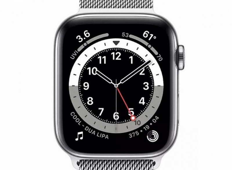 Apple watch series 5 gps cellular 40мм stainless steel case with milanese loop