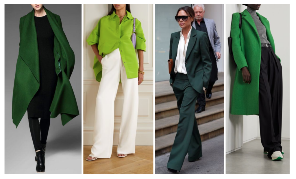 Секреты создания модного образа с зеленым цветом и его оттенками