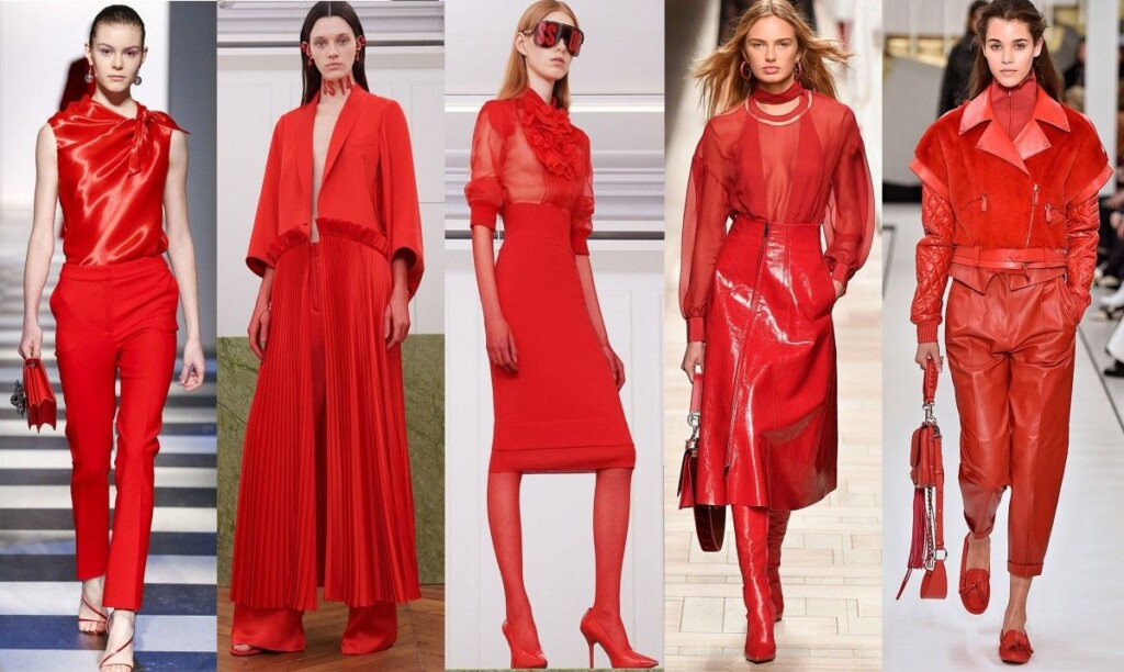 С какими цветами сочетается красный в одежде: лучшие цветовые комбинации
