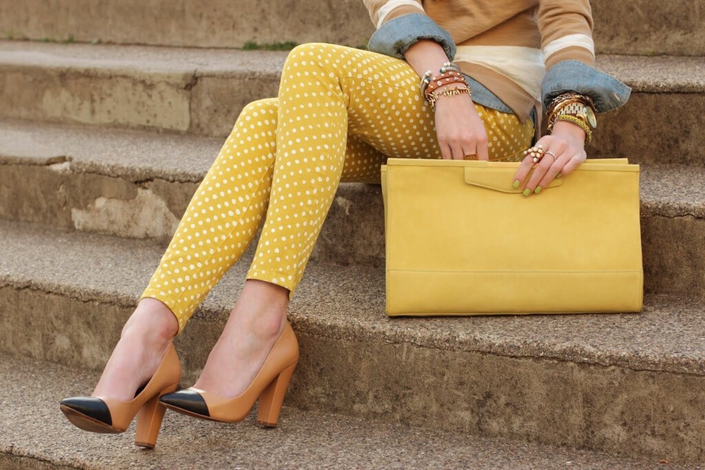 Желтый цвет — наиболее удачные сочетания в одежде